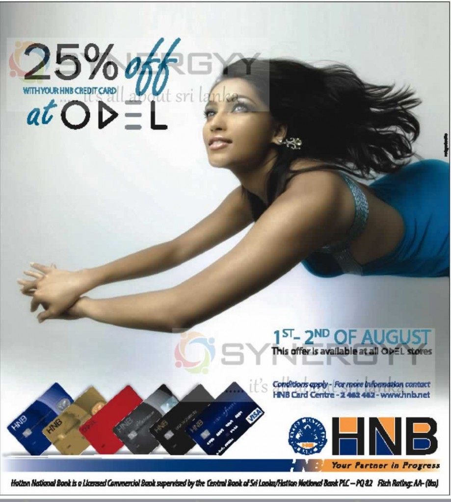 25-off-for-hnb-credit-card-at-odel-stores-1st-2nd-august-only