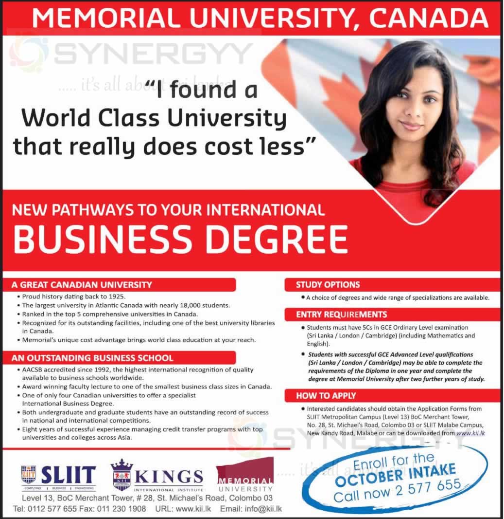 Complete a university degree. Canadian University requirements.