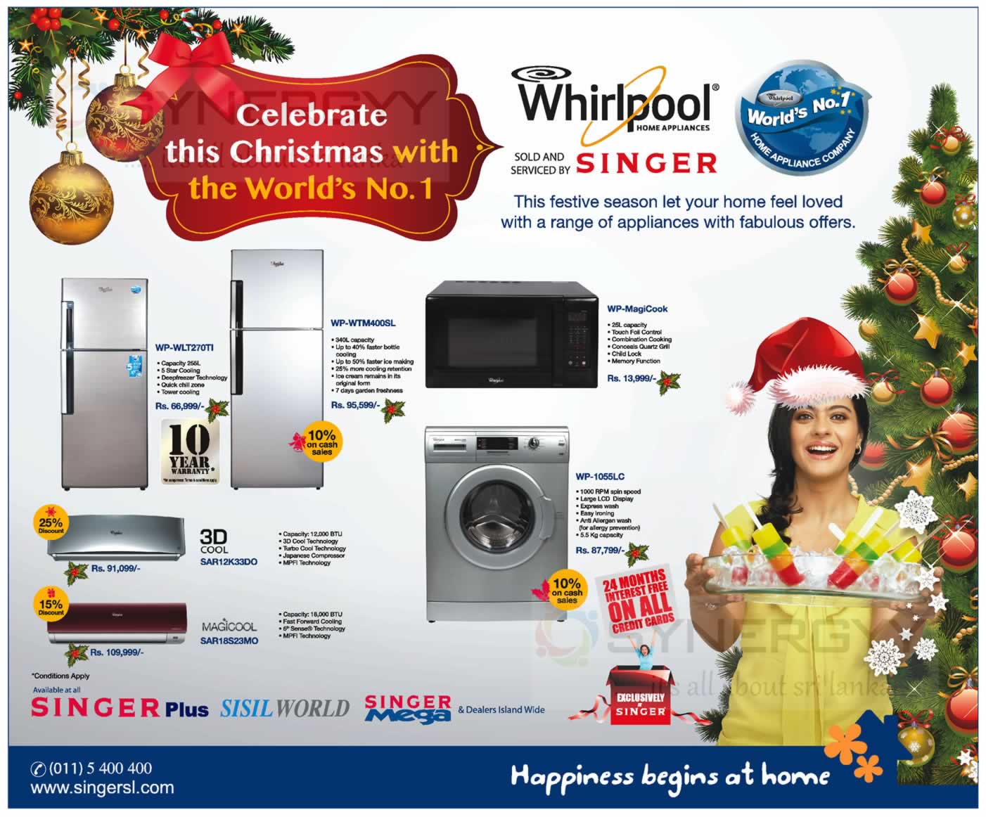 Whirlpool Home Appliances Christmas Seasonal Promotions And Offers 