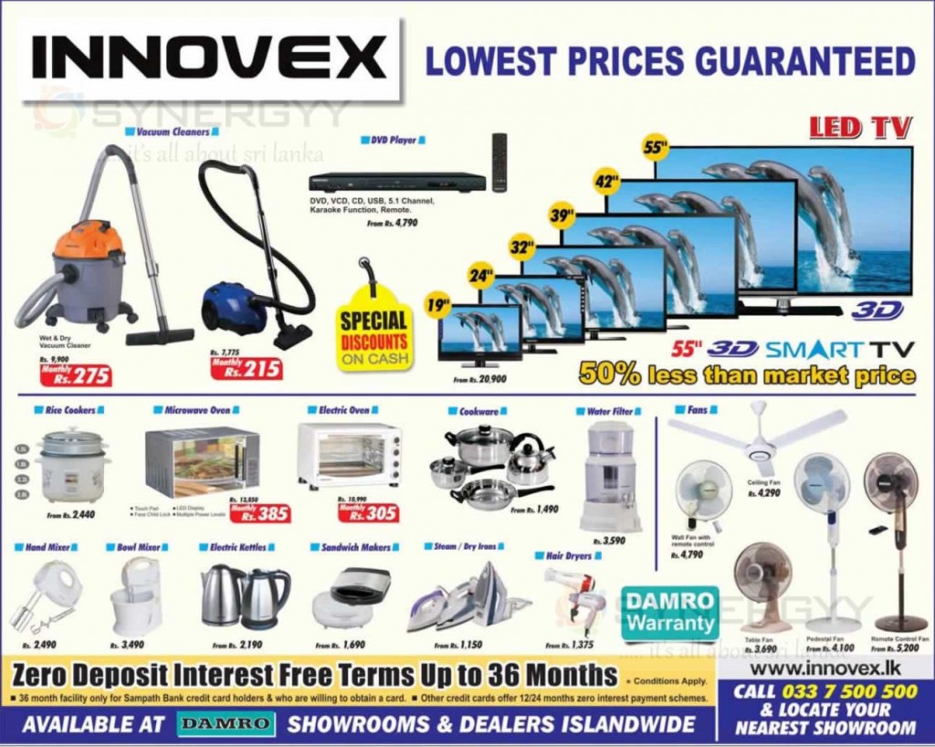 Damro Prices and Promotions in Sri Lanka SynergyY