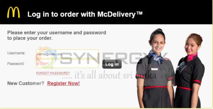 McDonalds Sri Lanka has started Home Delivery in Sri Lanka – visit www.mcdelivery.lk 3