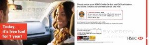 Use HSBC Credit card and enjoy free fuel for 1 year
