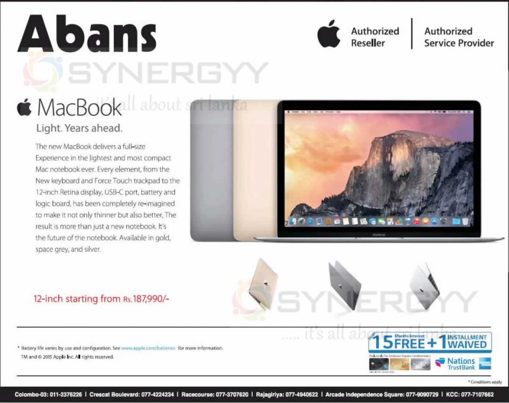 macbook air m3 15 inch price in sri lanka