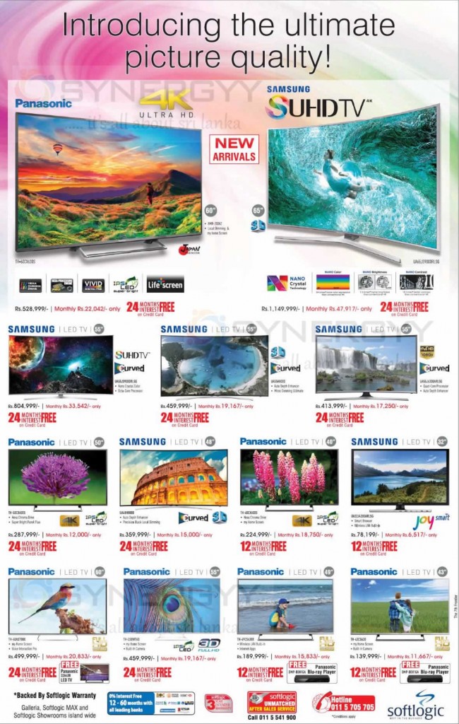 TV Prices in Sri Lanka August 2015 SynergyY
