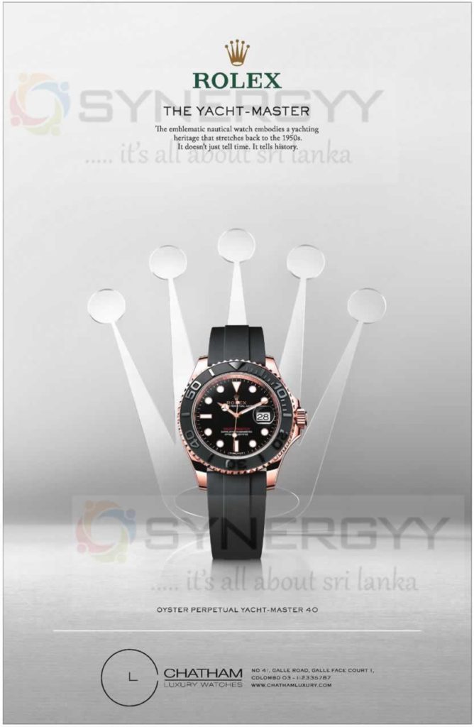 Rolex Oyster Perpetual Yacht Master 40 Now available in Sri Lanka