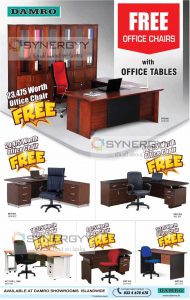 Damro Promotion – Free Office Chairs for Office Tables