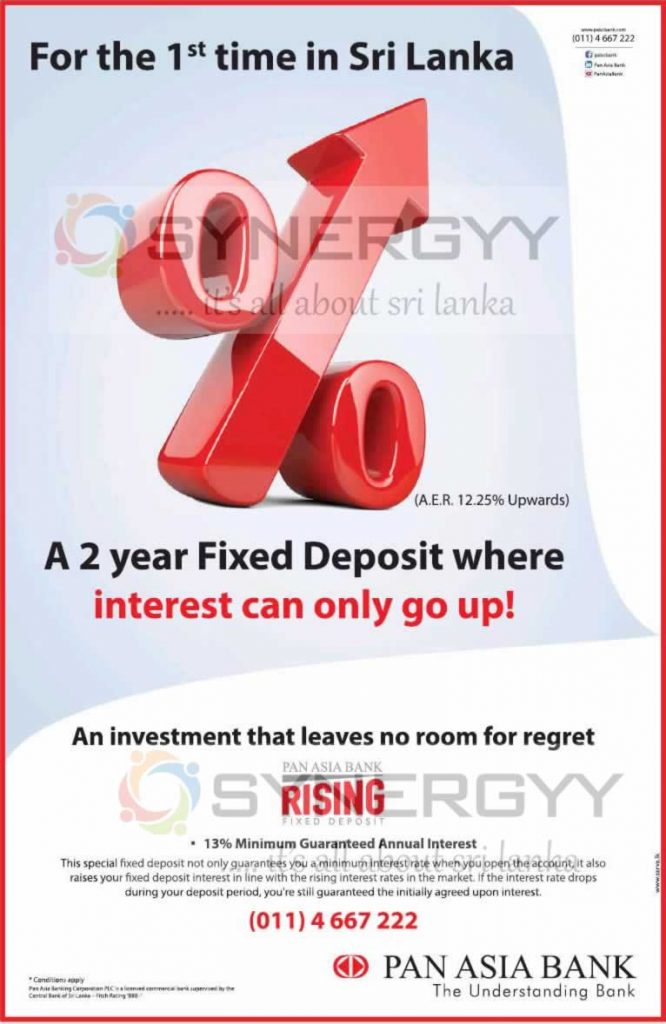 Pan Asia Bank Rising Fixed Deposits Synergyy 1851