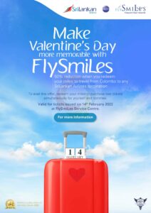 50% Reduction on Redeeming Flysmile on Valentine's day 2022