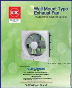 KDK Wall Mount Exhaust Fan