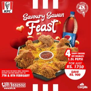 KFC Savoury Sawan Feast - Promotional Offer – February 2022