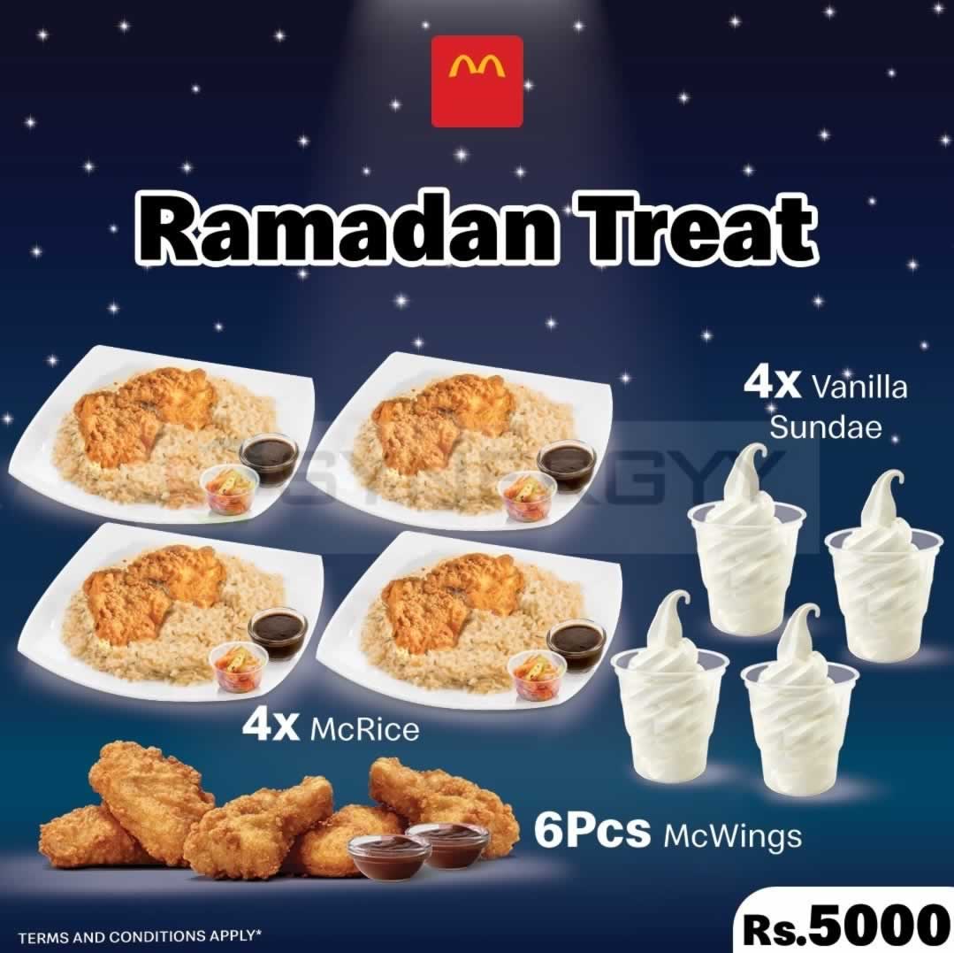McDonald’s Sri Lanka Ramadan (Treat) Promotion